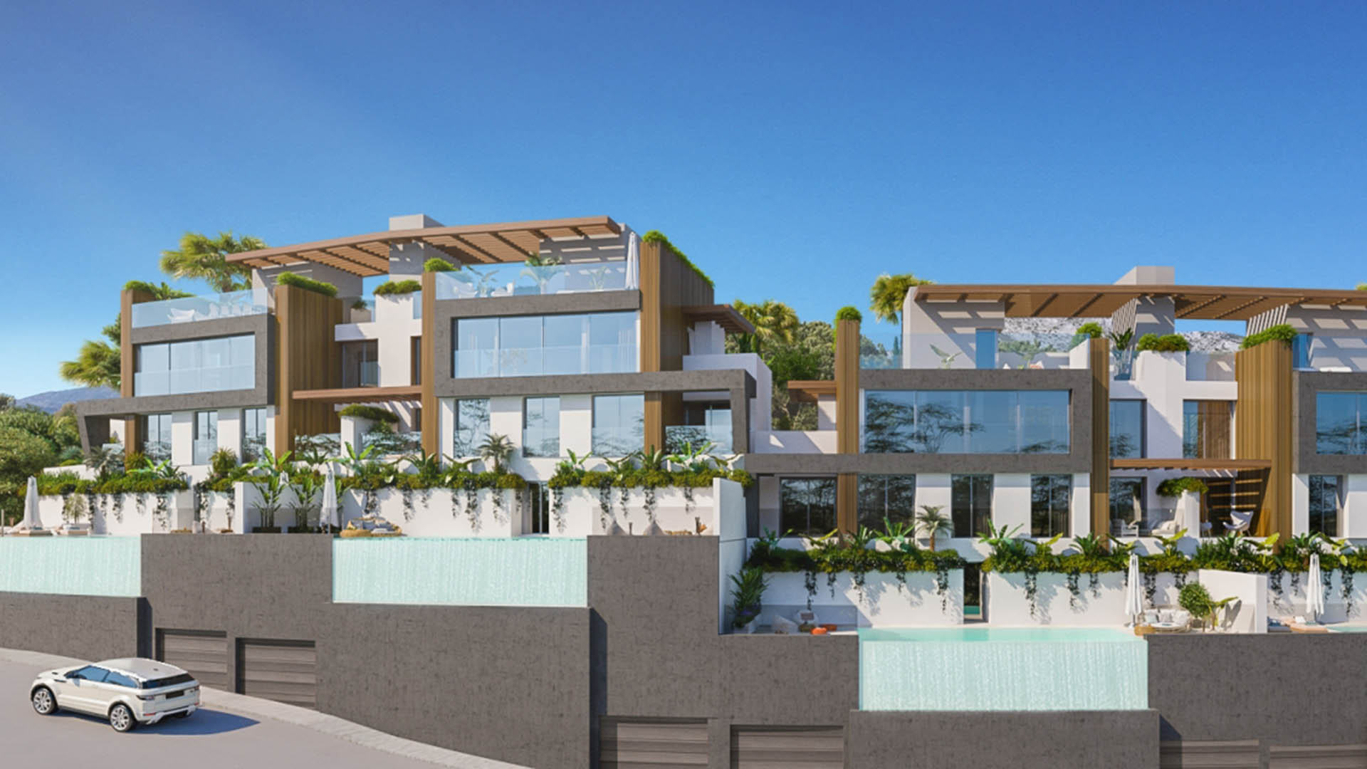 Villa i Ocean 360, Benahavis, Malaga, Spanien 3 sovrum, 372 kvm. Nr. 52593