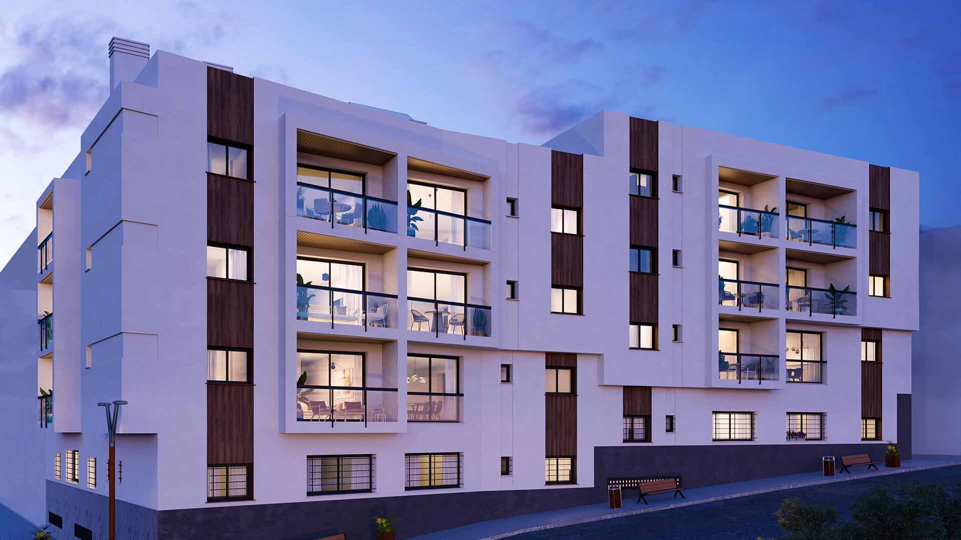 Квартира в Living Estepona, Эстепона, Малага, Испания 2 спальни, 78.17м2 №52498