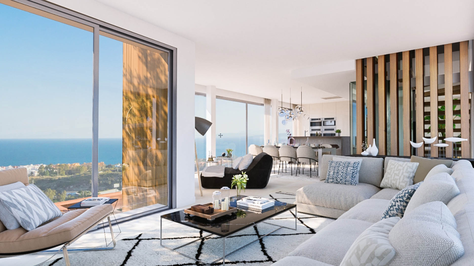 Villa i Ocean 360, Benahavis, Malaga, Spanien 3 sovrum, 372 kvm. Nr. 52593