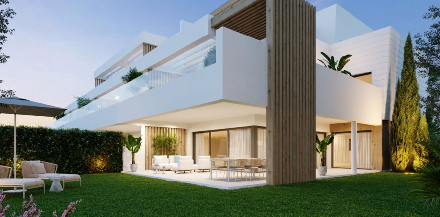Apartment in Alexia Life III, Estepona, Malaga, Spa, 2 bedrooms, 107 sq.m. No. 52331