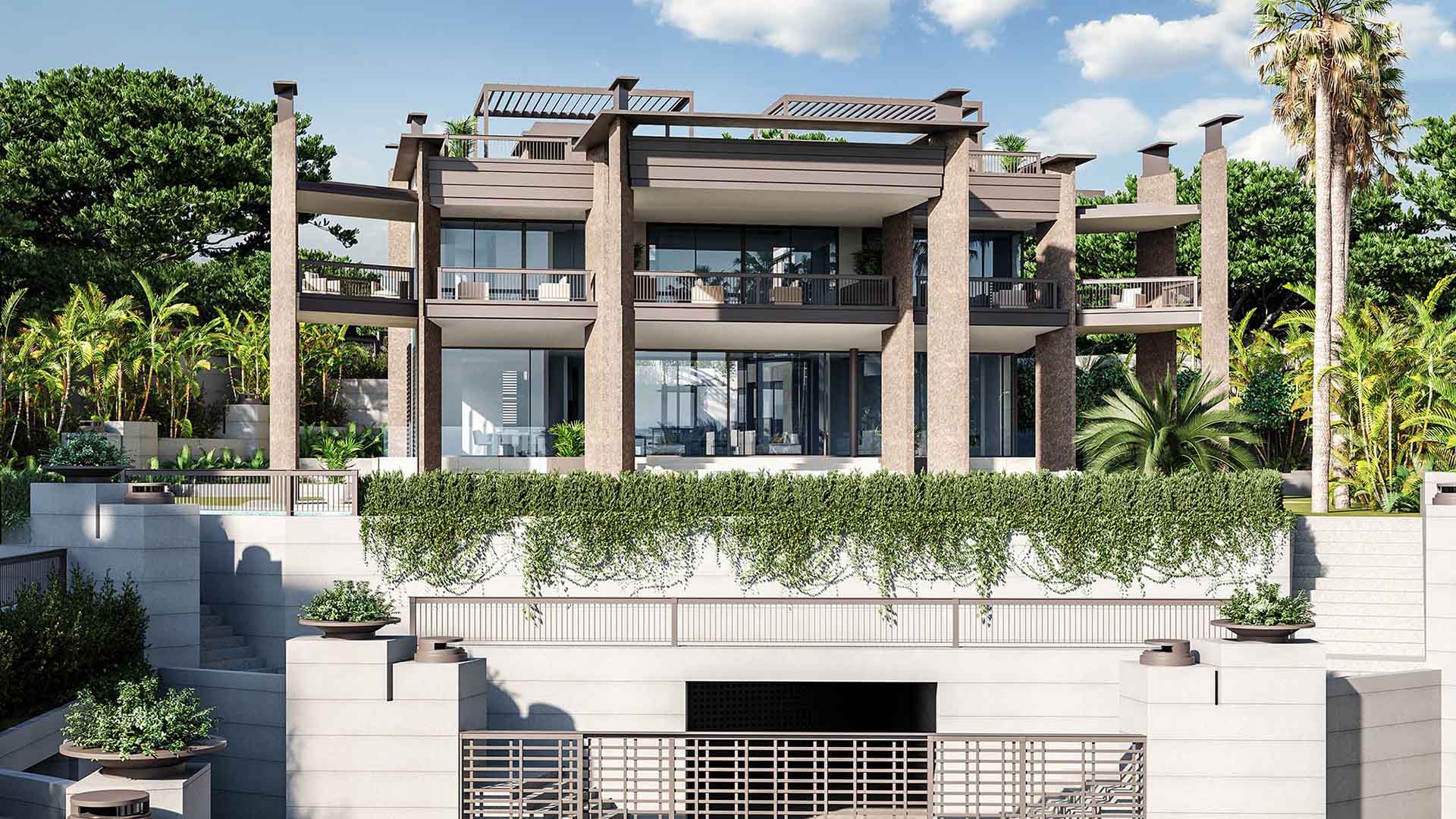 Villa en Palacetes de Banus, Marbella, Málaga, España 6 dormitorios, 1050 m2 No. 52488
