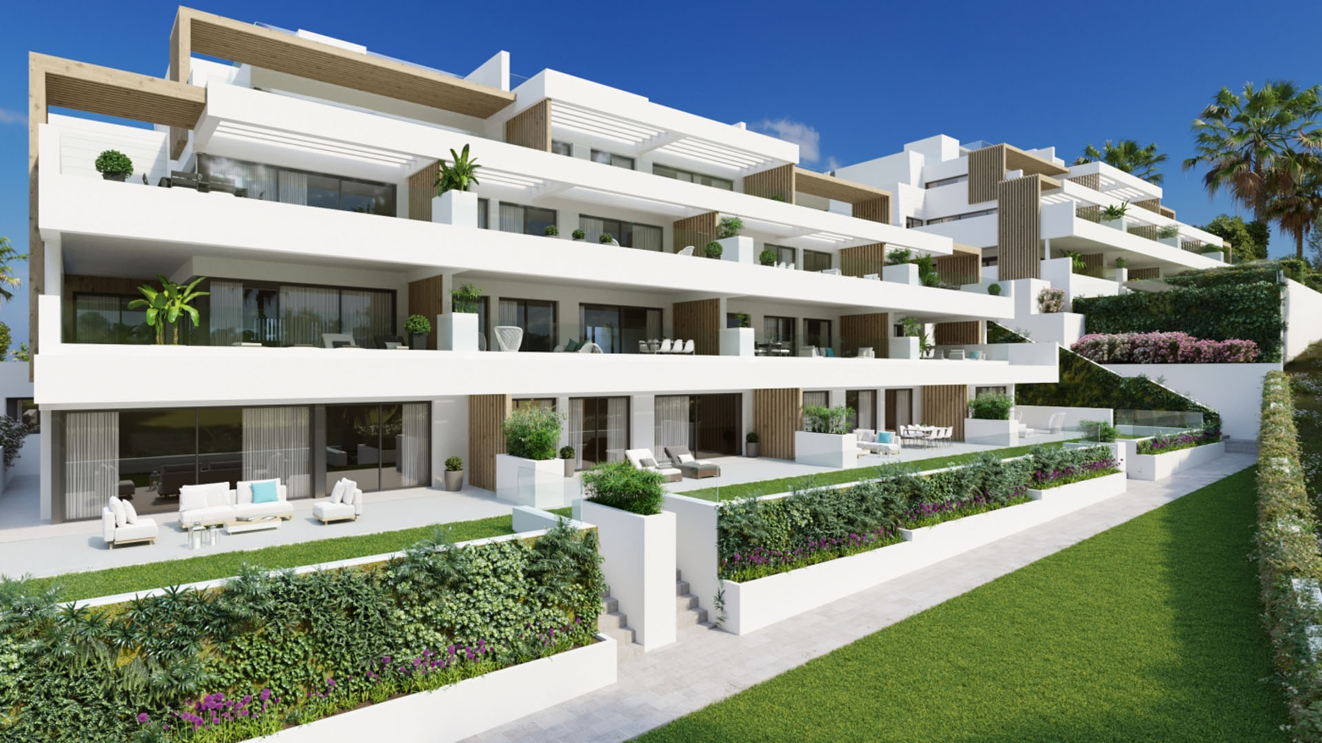 Квартира в Alexia Life III, Эстепона, Малага, Испания 2 спальни, 107м2 №52331