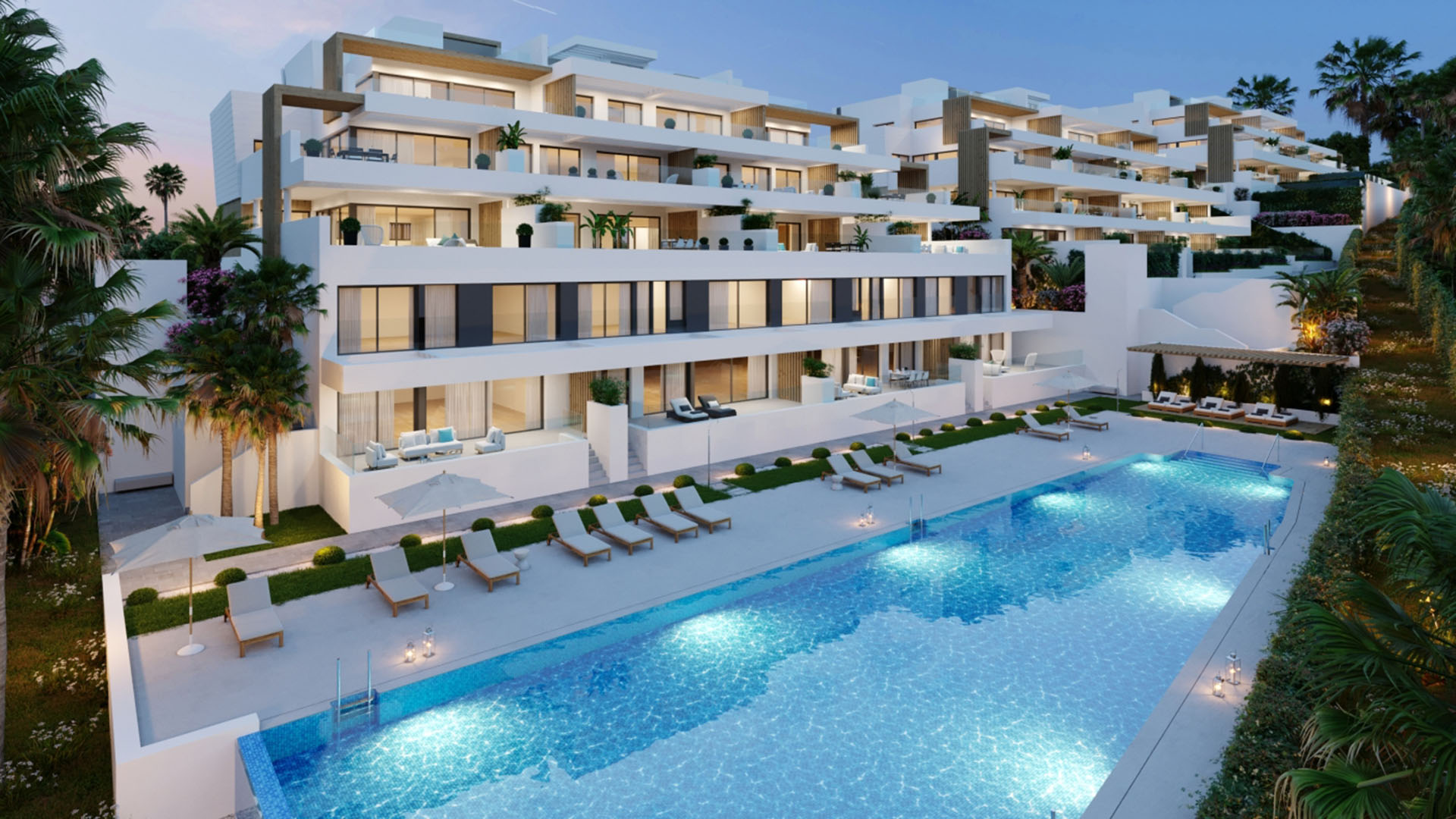 Квартира в Alexia Life III, Эстепона, Малага, Испания 2 спальни, 107м2 №52331
