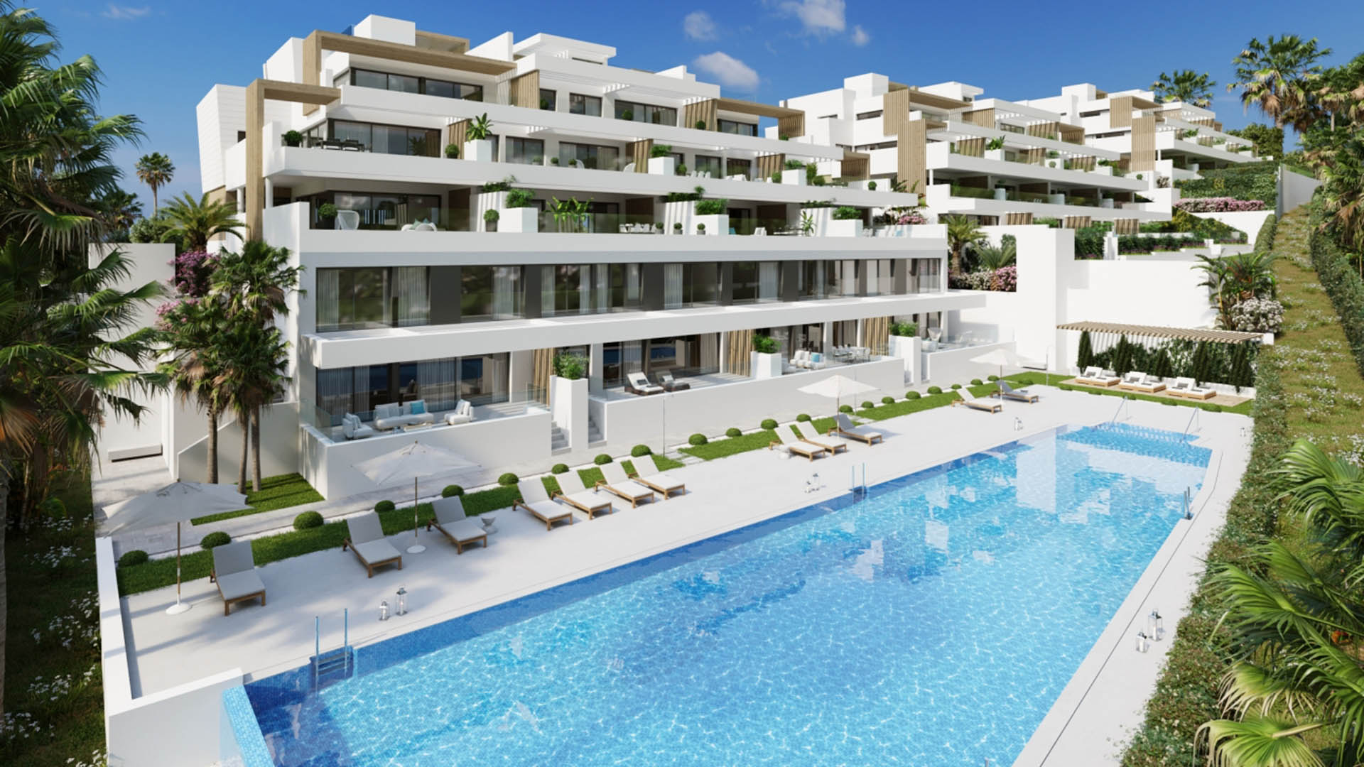 Квартира в Alexia Life III, Эстепона, Малага, Испания 2 спальни, 107м2 №52331