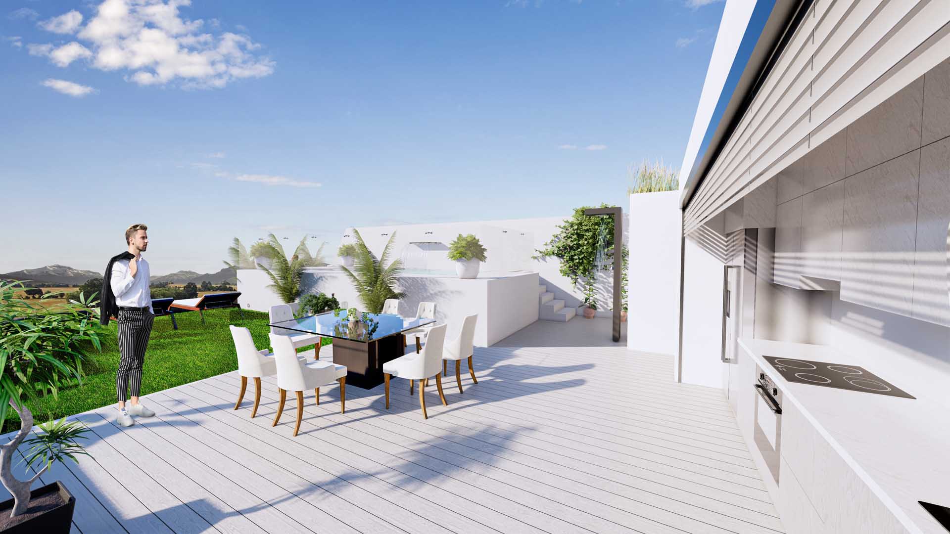 Appartamento in MoMa, Benijofar, Alicante, Spagn, 2 camere da letto, 62.4 mq. N° 53082