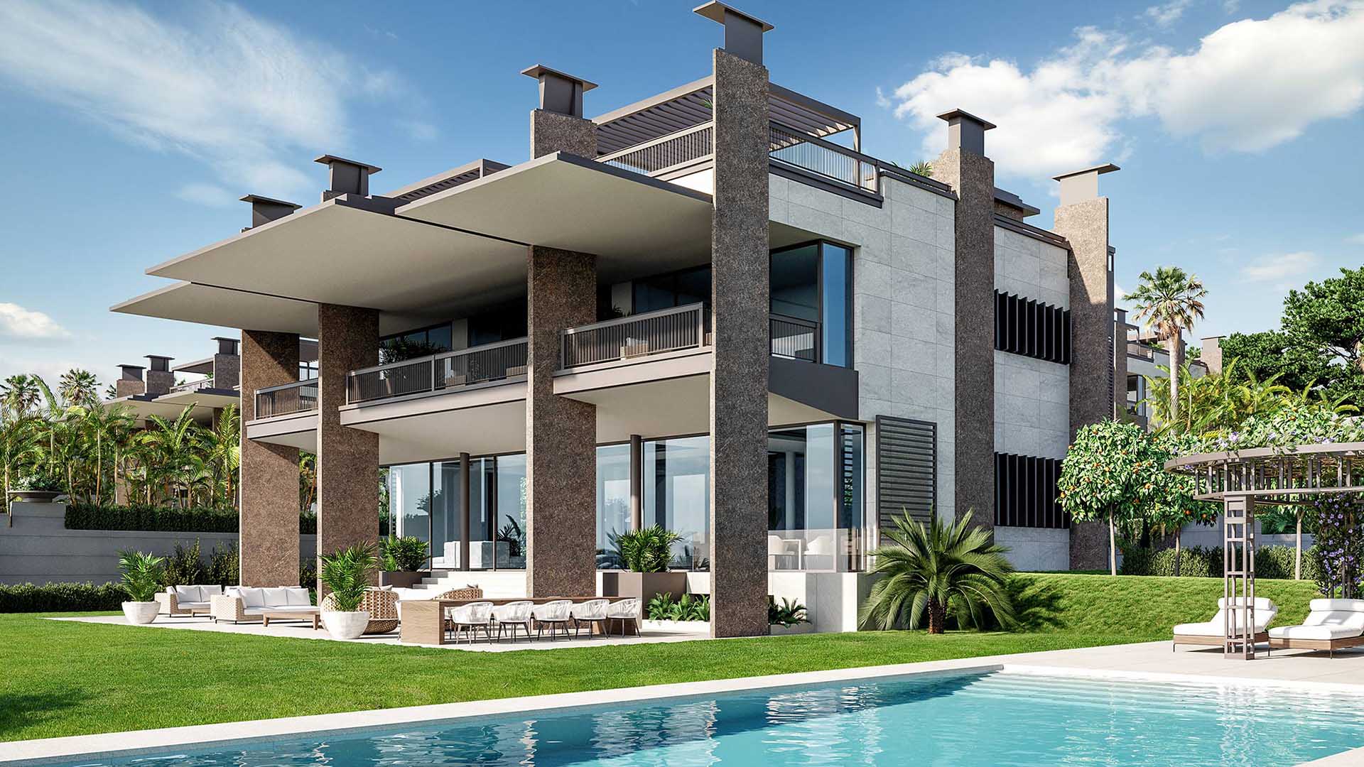 Villa in Palacetes de Banus, Marbella, Malaga, Spanien 6 Schlafzimmer, 1116 m2 Nr. 52486
