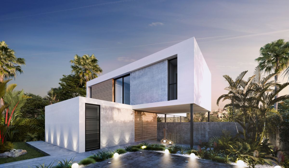 Huvila Estepona, Malaga, Espanja 4 makuuhuonetta, 372 m2 No. 53374