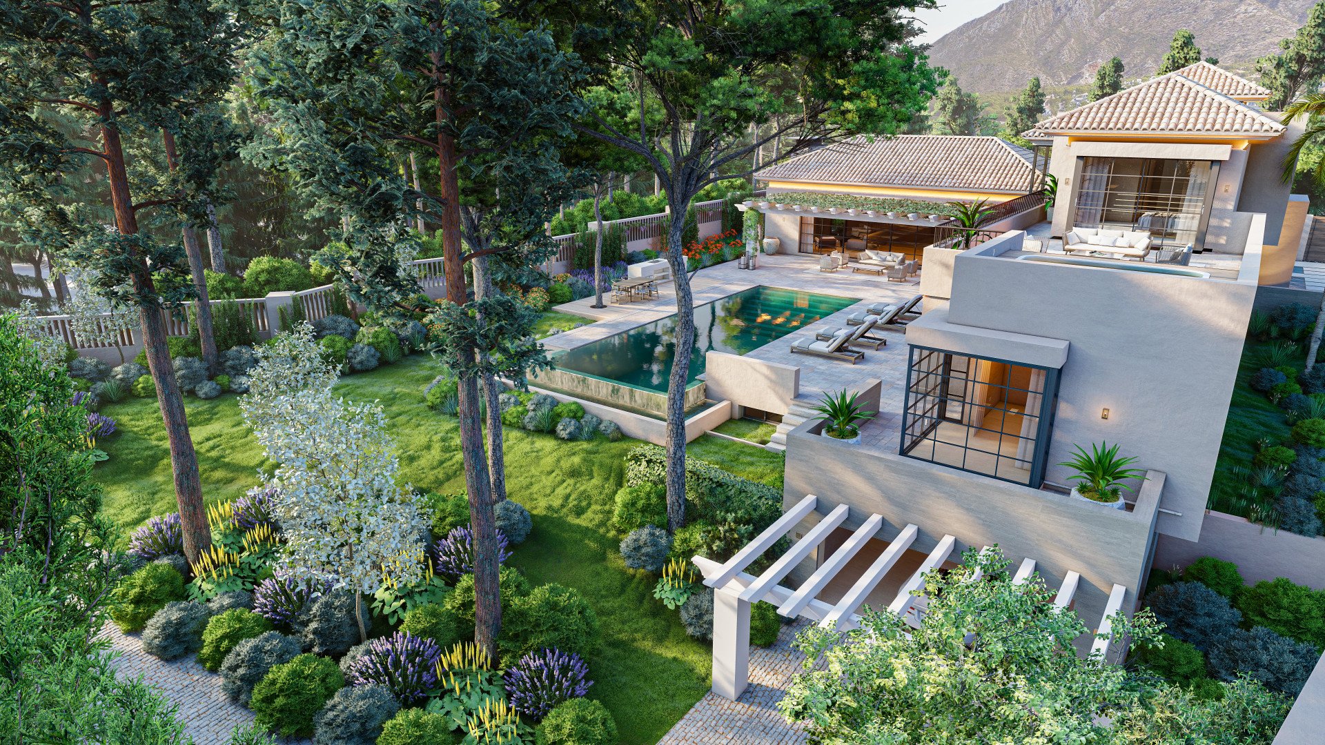 Villa à Marbella Golden Mile, Malaga, Espagne 6 chambres, 730 m2 No. 53571