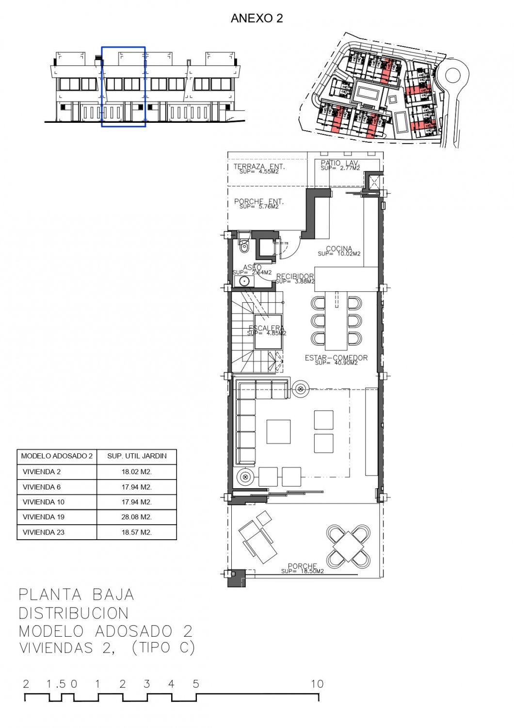 Radhus i Rio Real, Malaga, Spanien 4 sovrum, 170 kvm. Nr. 53522
