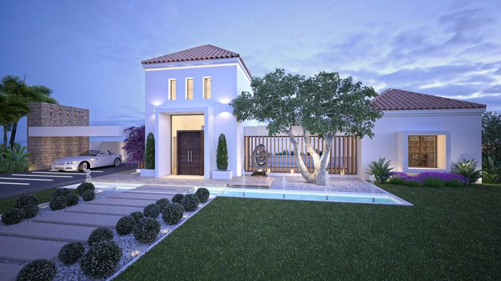 Willa w Estepona, Malaga, Hiszpania 4 sypialnie, 740 mkw. nr 53365