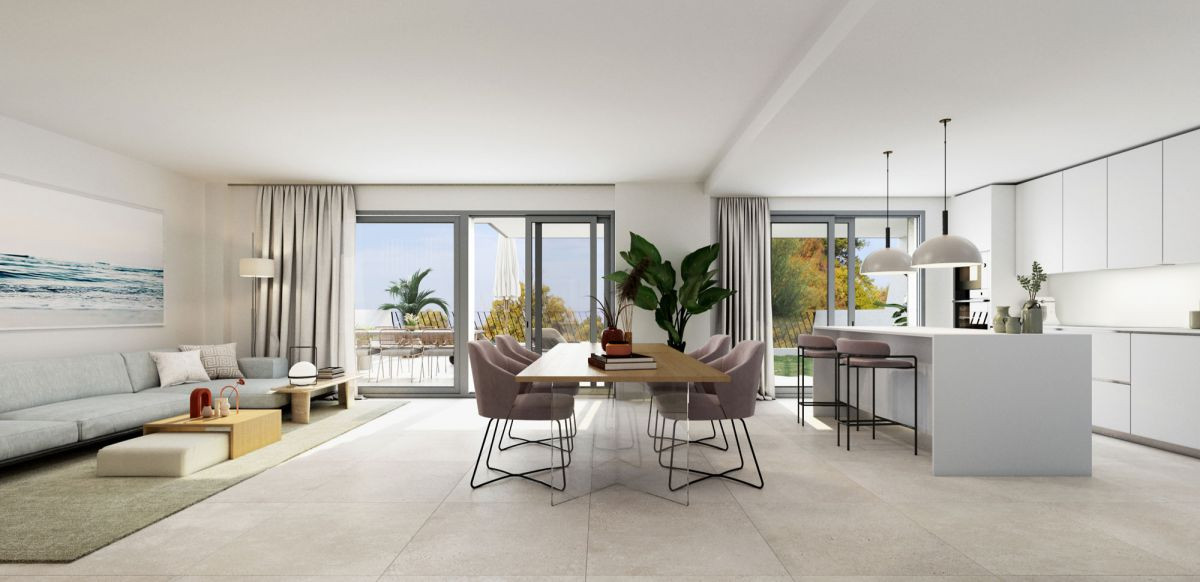 Kaupunkipientalo Mijas Costa, Malaga, Espanja 3 makuuhuonetta, 136 m2 No. 53438