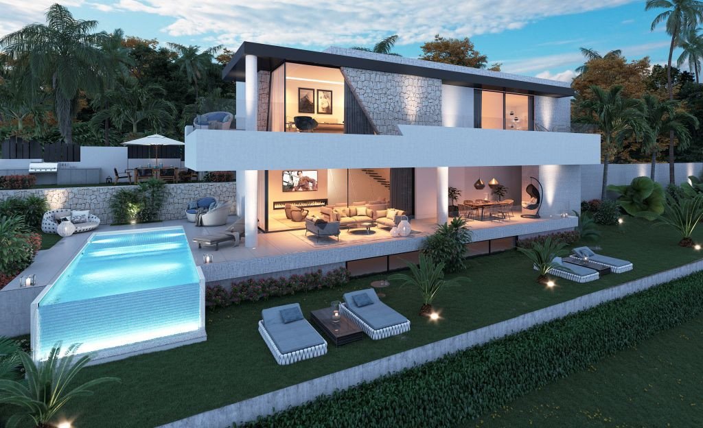 Villa in El Paraiso, Malaga, Spanien 4 Schlafzimmer, 368 m2 Nr. 53395