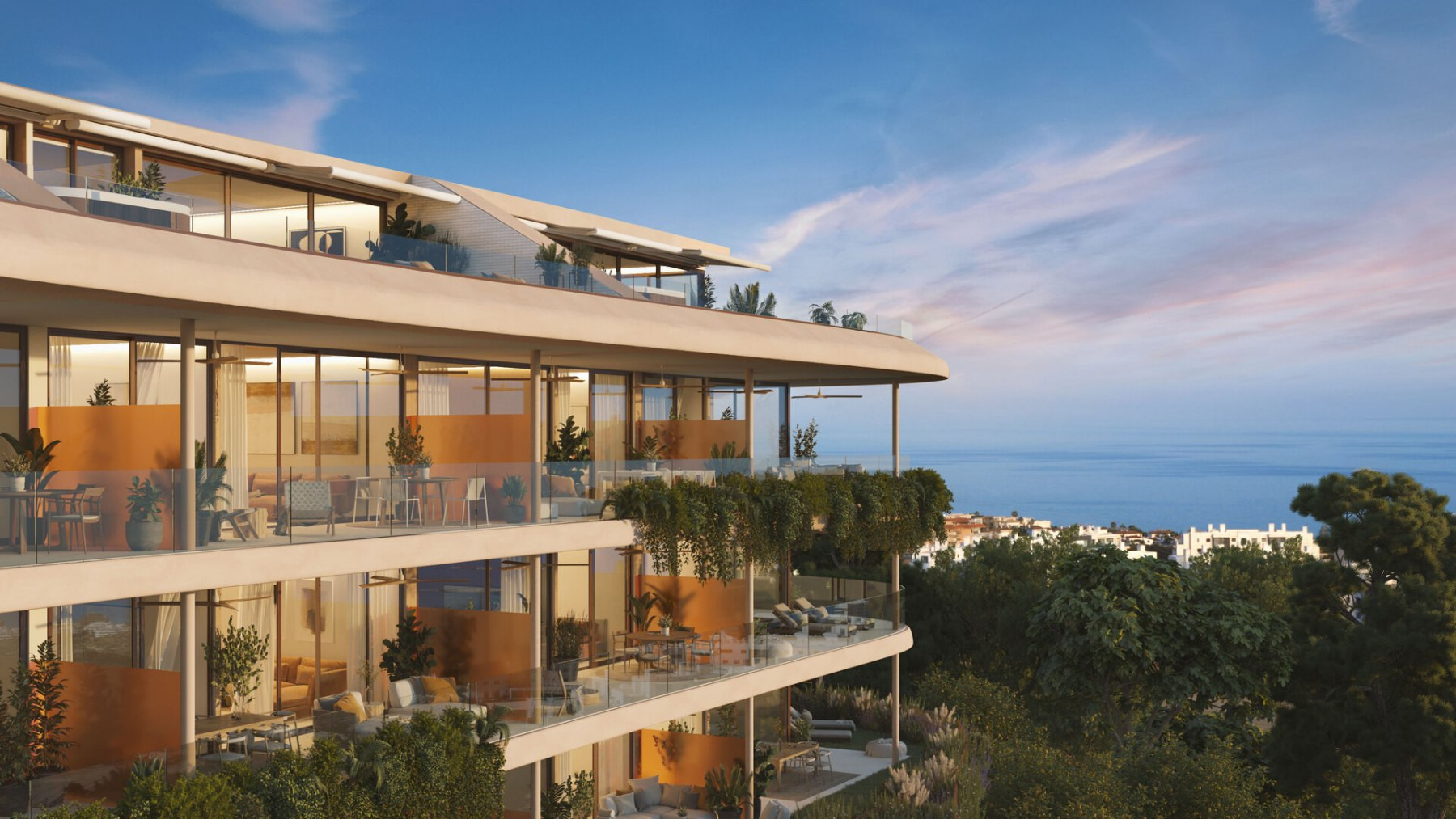 Penthouse in Benalmadena, Malaga, Spain 3 bedrooms, 179 sq.m. No. 53546