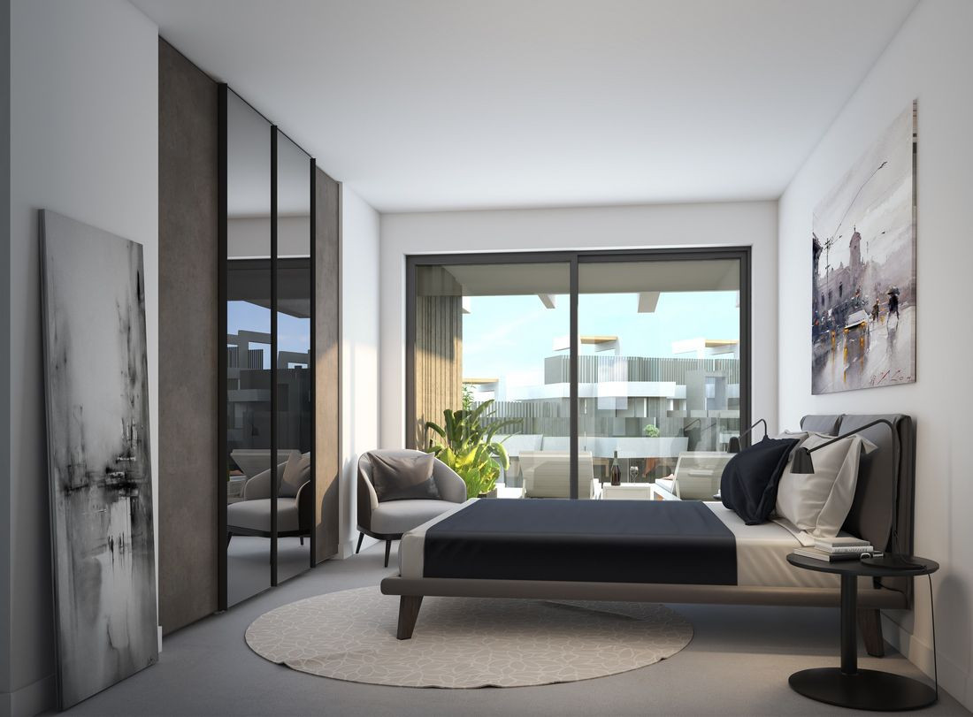 Apartment à Estepona, Malaga, Espagne 3 chambres, 125 m2 No. 53427