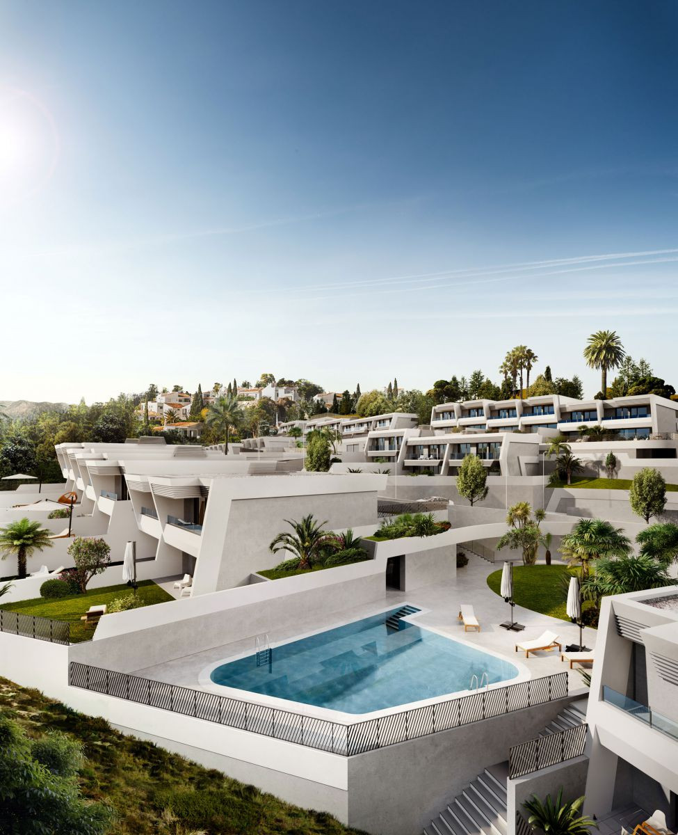 Kaupunkipientalo Mijas Costa, Malaga, Espanja 3 makuuhuonetta, 136 m2 No. 53438