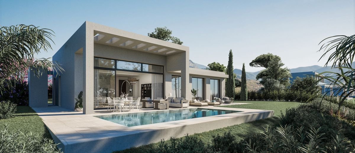 Villa Benahavis, Malaga, Spānijā 3 istabas, 300 m2 Nr. 53409