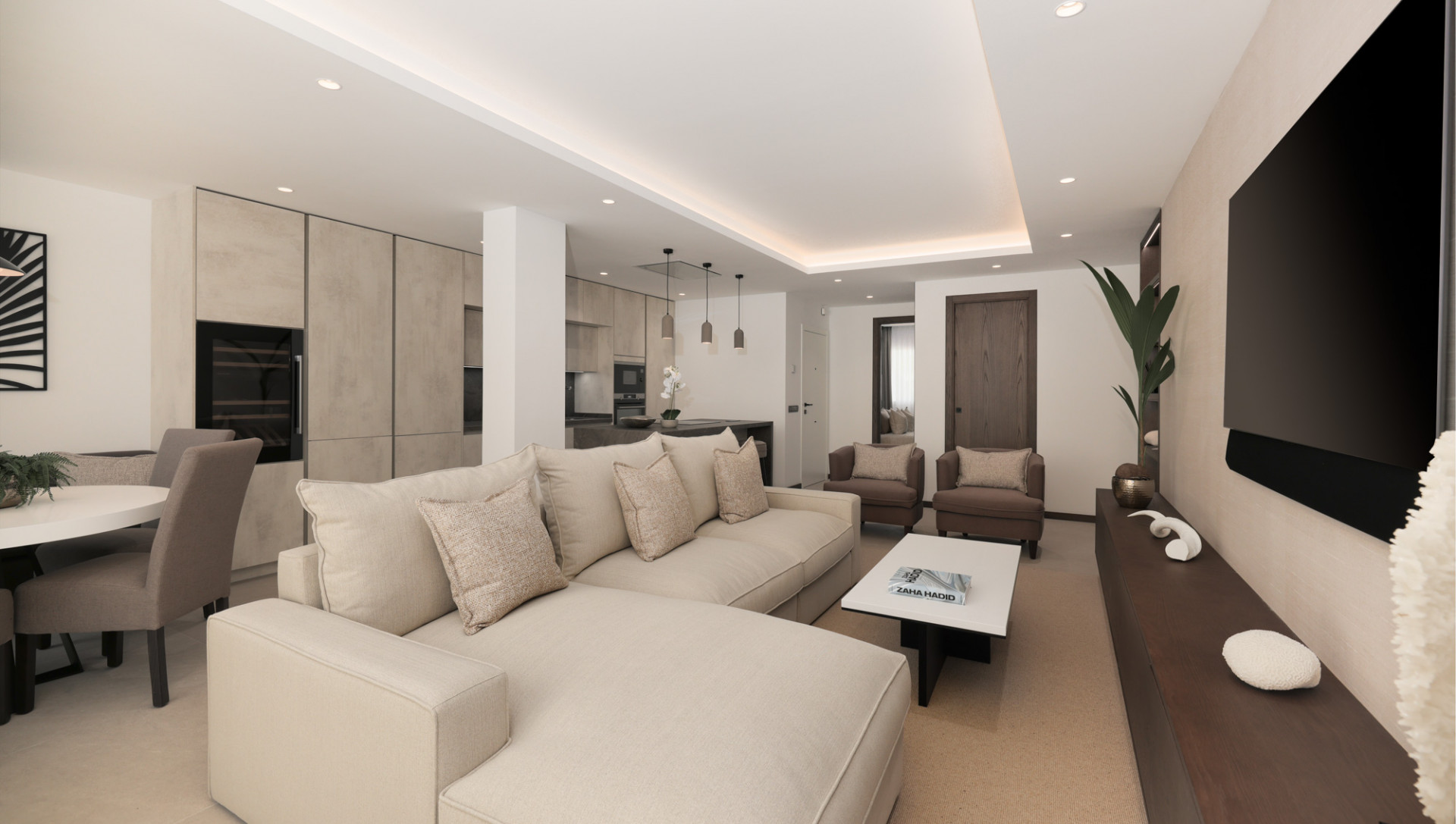 Appartamento a Marbella, Malaga, Spagna 4 camere da letto, 127 mq. N° 53574