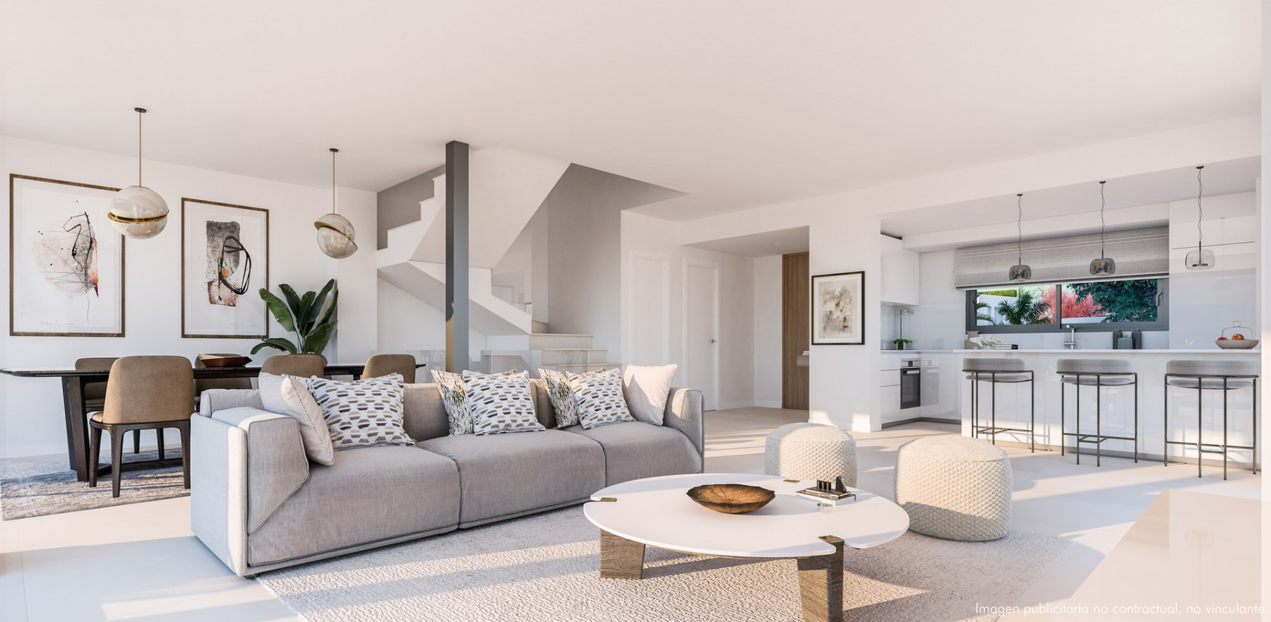 Duplex a Benalmadena, Malaga, Spagna 3 camere da letto, 343 mq. N° 53536