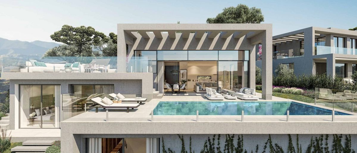 Villa Benahavis, Malaga, Spānijā 3 istabas, 300 m2 Nr. 53409