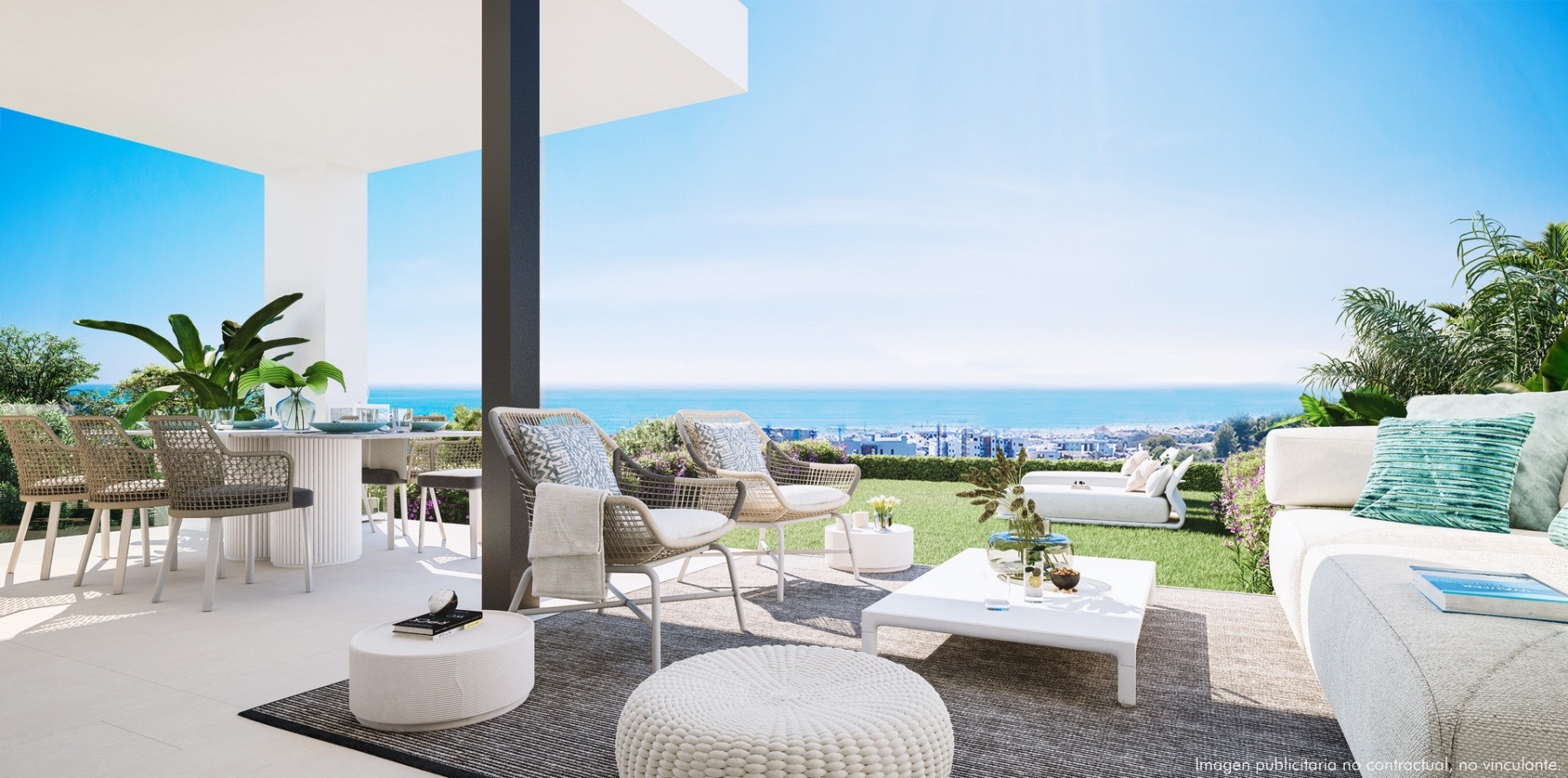Duplex a Benalmadena, Malaga, Spagna 3 camere da letto, 343 mq. N° 53536