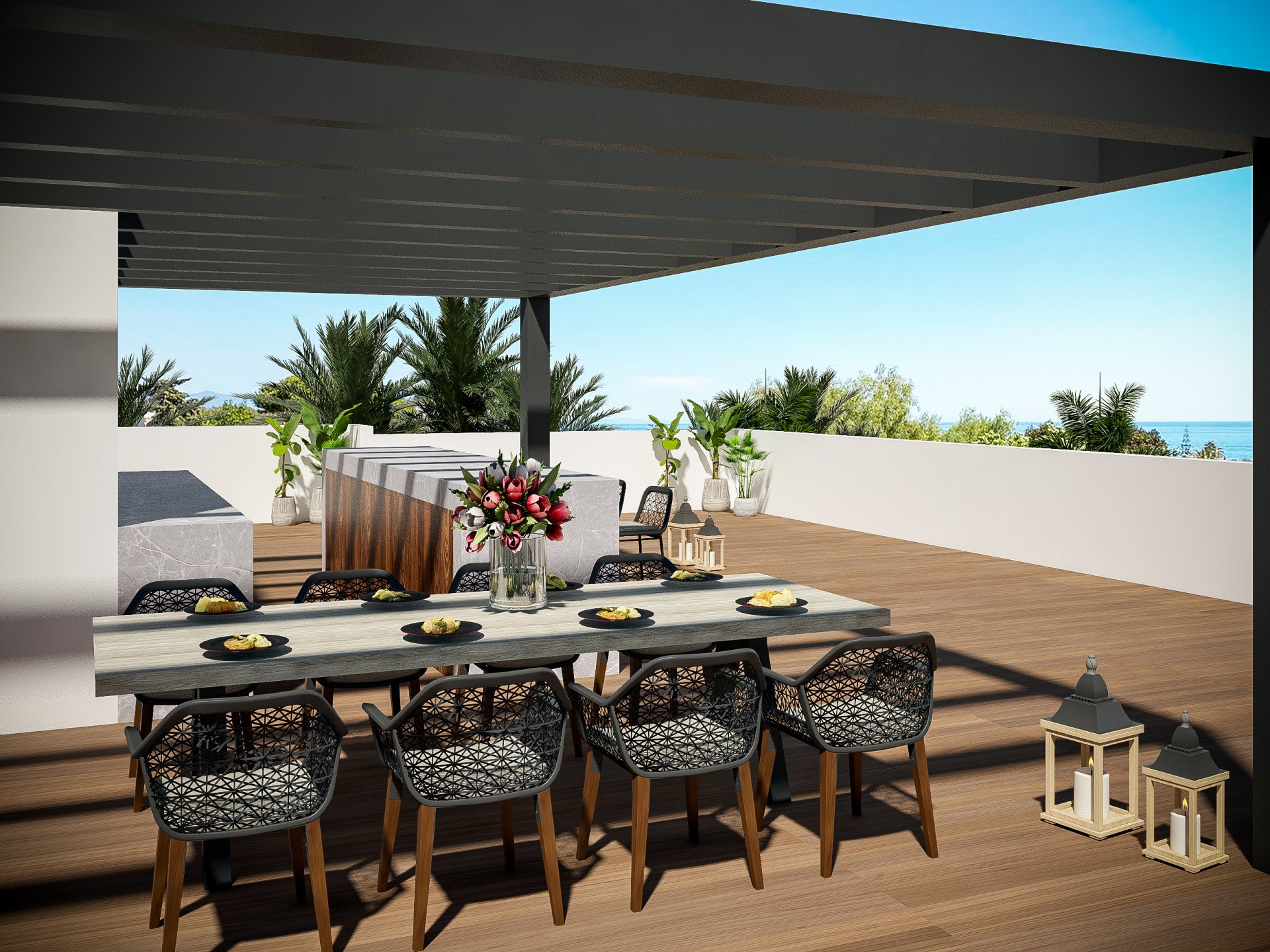 Villa in Marbesa, Malaga, Spain 5 bedrooms, 408 sq.m. No. 53548