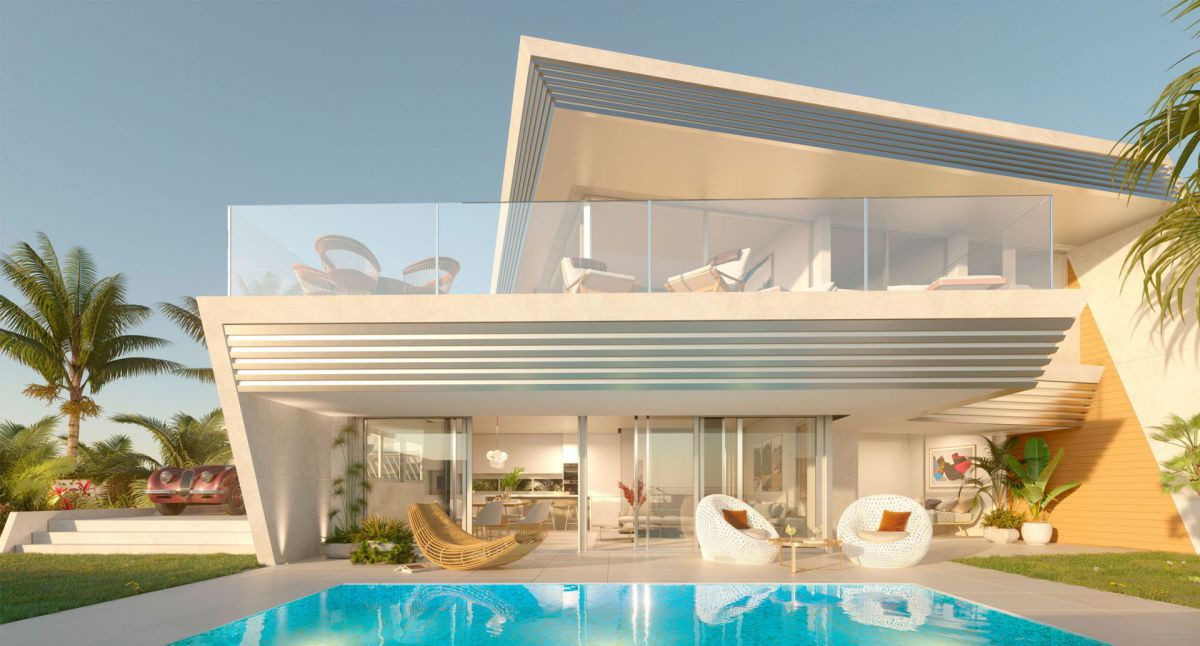 Villa i Mijas Costa, Malaga, Spanien 3 sovrum, 165 kvm. Nr. 53373