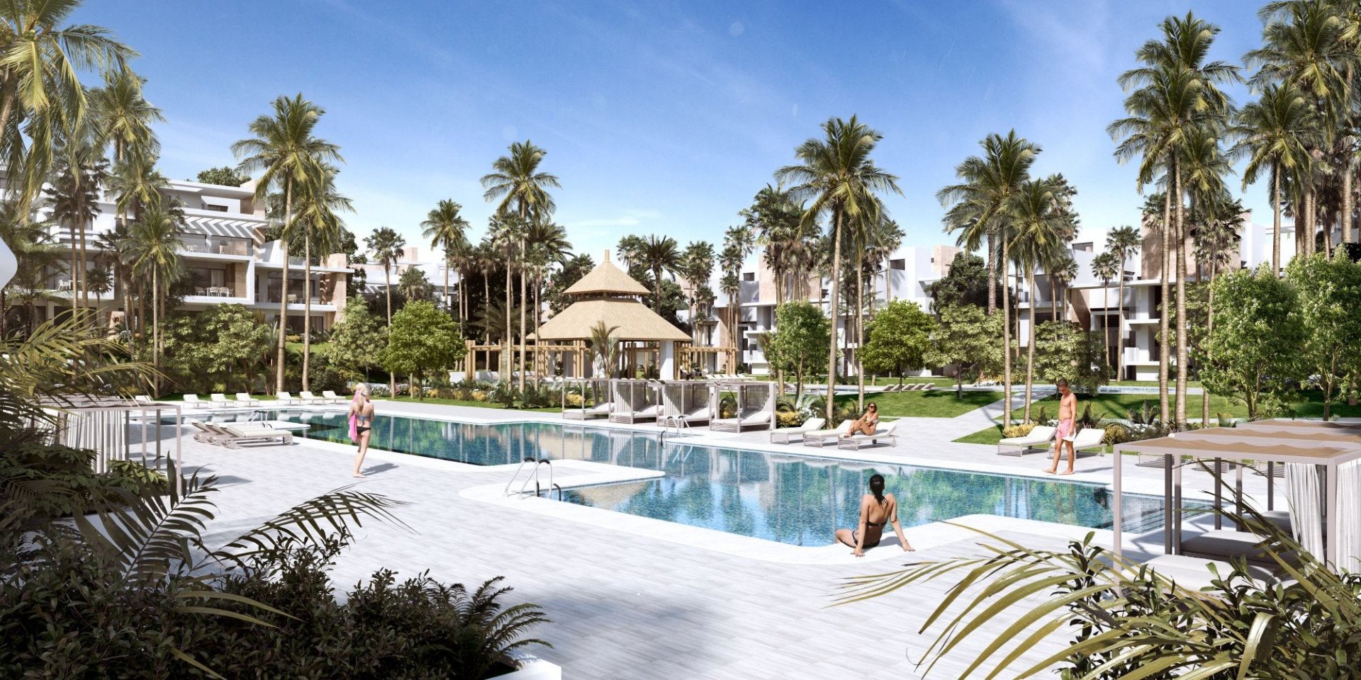 Apartament w Estepona, Malaga, Hiszpania 3 sypialnie, 393 mkw. nr 53486