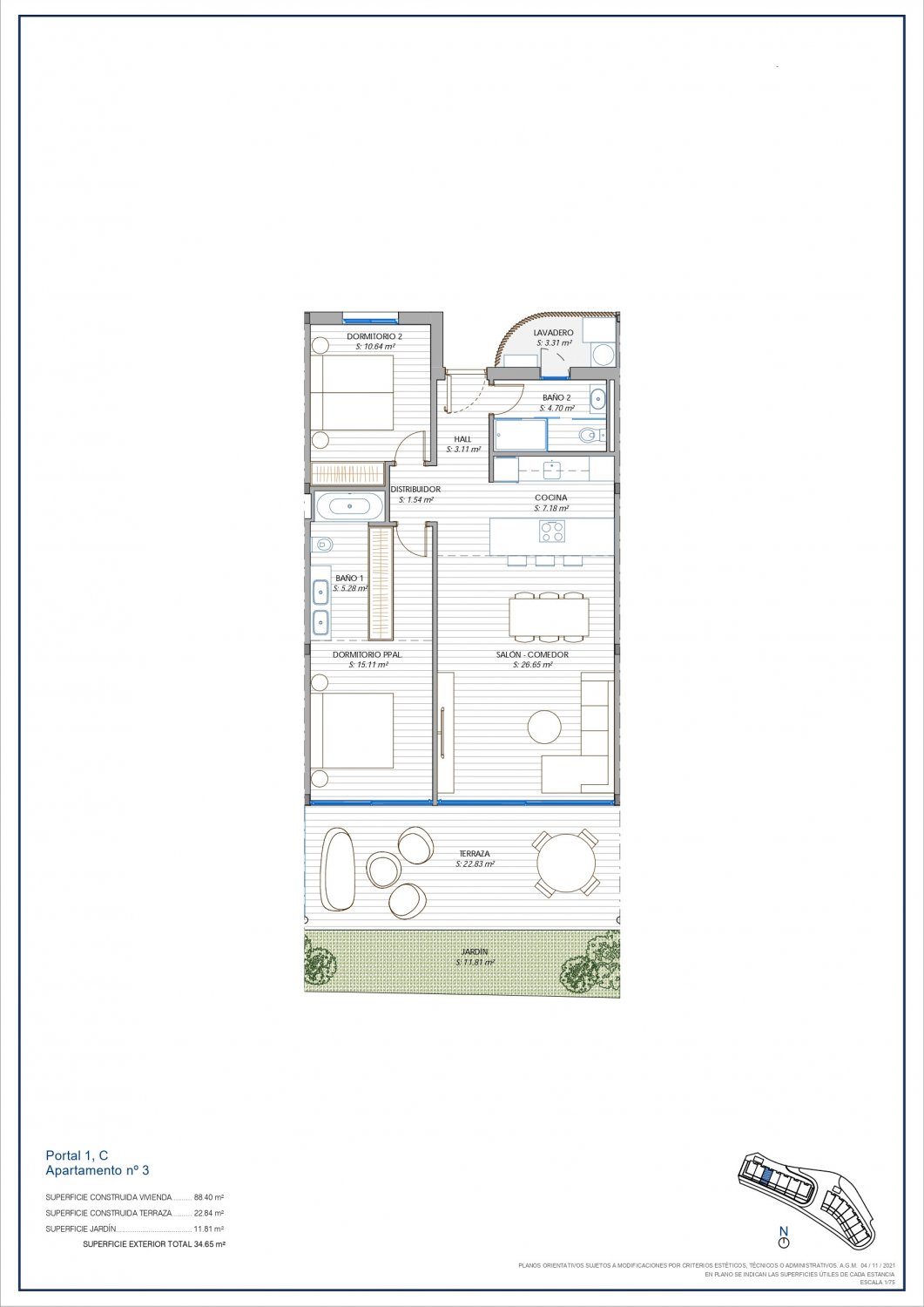 Penthouse in Benalmadena, Malaga, Spain 3 bedrooms, 179 sq.m. No. 53546