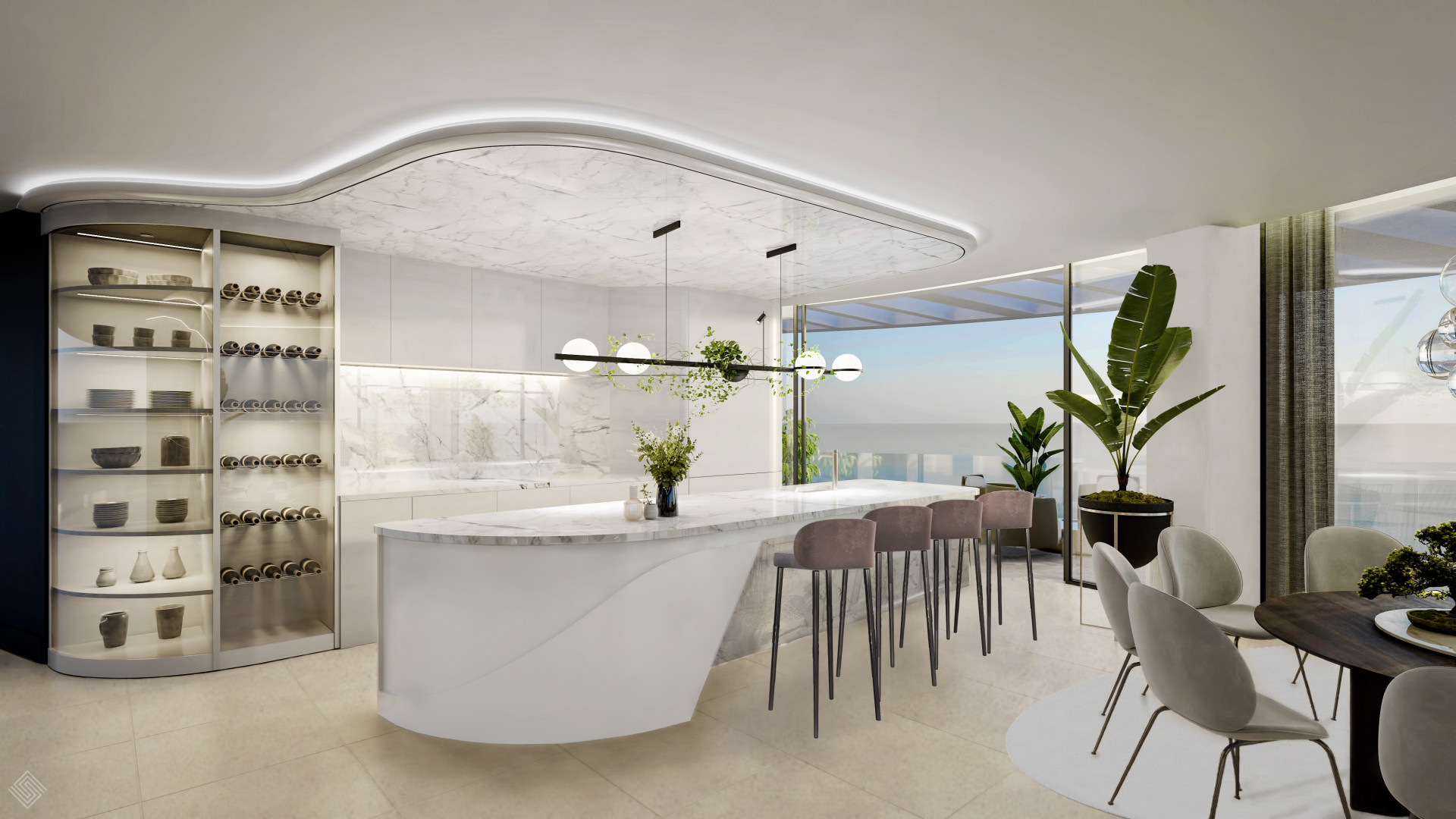 Apartment à Benahavis, Malaga, Espagne 3 chambres, 265 m2 No. 53564