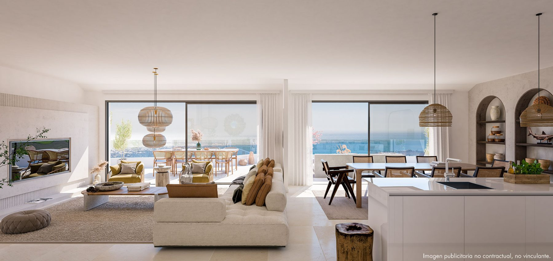 Penthouse in Benalmadena, Malaga, Spain 3 bedrooms, 218 sq.m. No. 53537