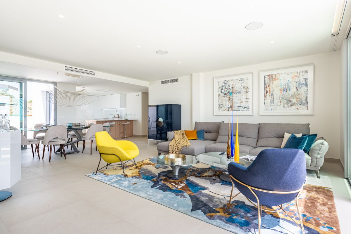 Penthäuser in Mijas Costa, Malaga, Spanien 3 Schlafzimmer, 367 m2 Nr. 53430