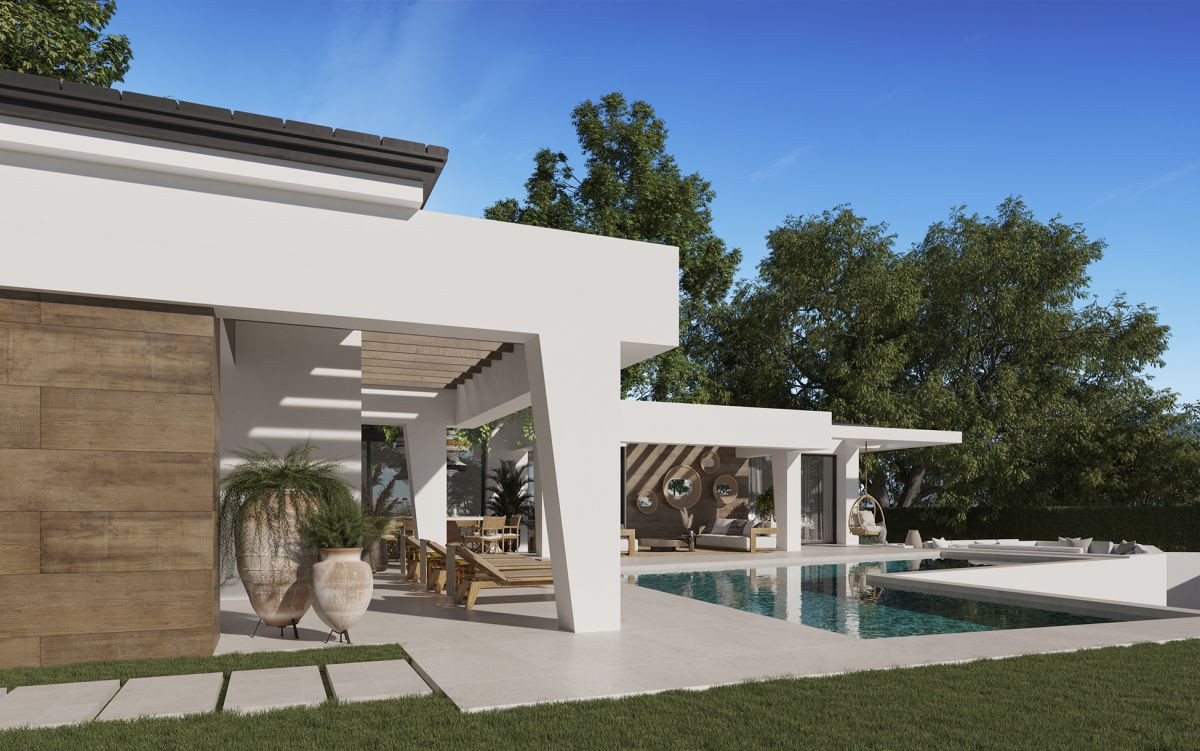 Villa i Nueva Andalucia, Malaga, Spanien 4 sovrum, 658 kvm. Nr. 53406