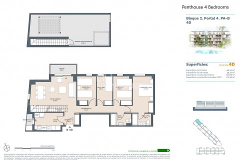 Apartment for sale in Denia, Alicante, Spain 3 bedrooms, 74 sq.m. No. 52324 - photo 8