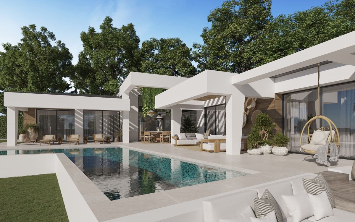 Villa i Nueva Andalucia, Malaga, Spanien 4 sovrum, 658 kvm. Nr. 53406
