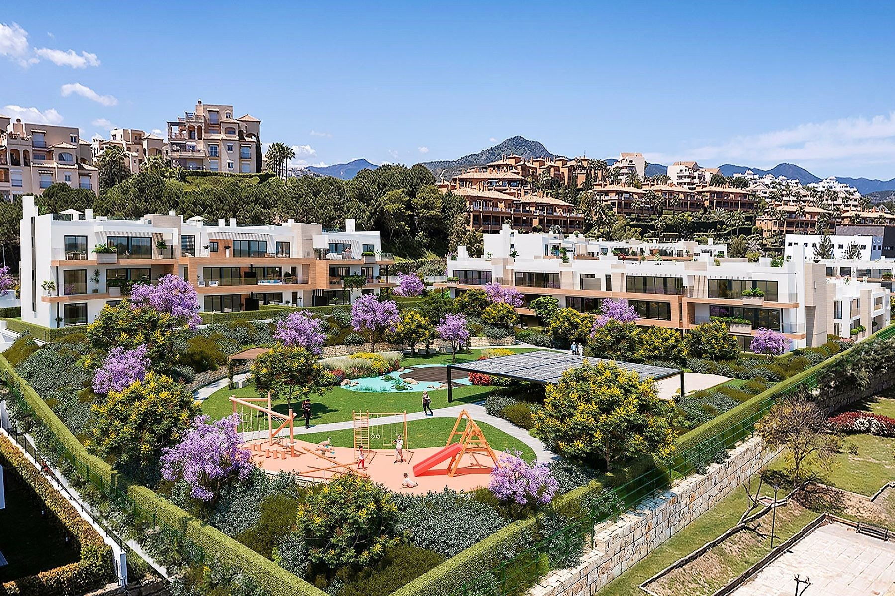 Kattohuoneisto Estepona, Malaga, Espanja 3 makuuhuonetta, 271 m2 No. 53581