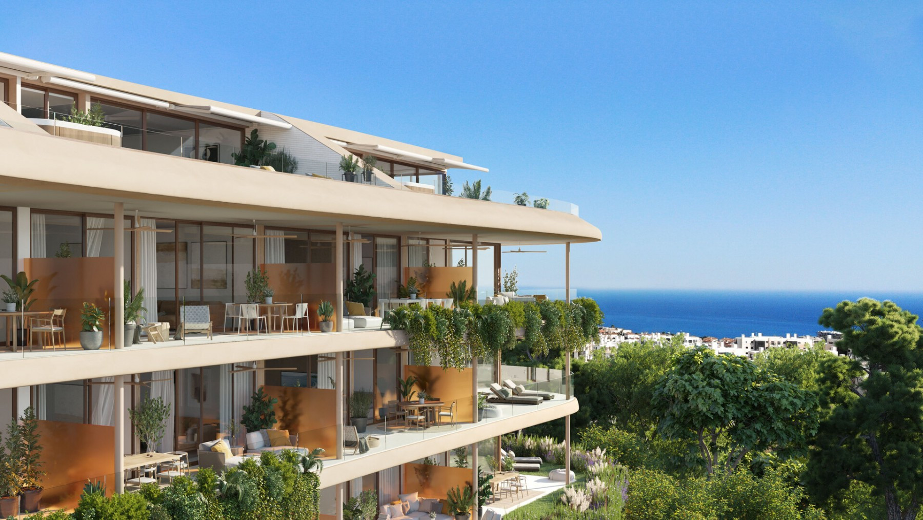 Penthouse in Benalmadena, Malaga, Spain 3 bedrooms, 179 sq.m. No. 53546