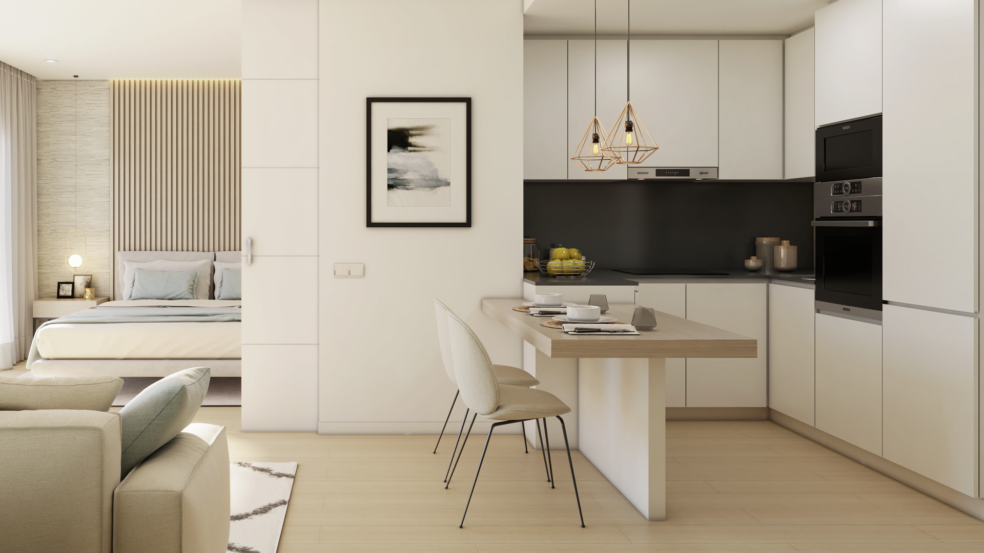 Apartamento en Casares, Málaga, España 2 dormitorios, 347 m2 No. 53514
