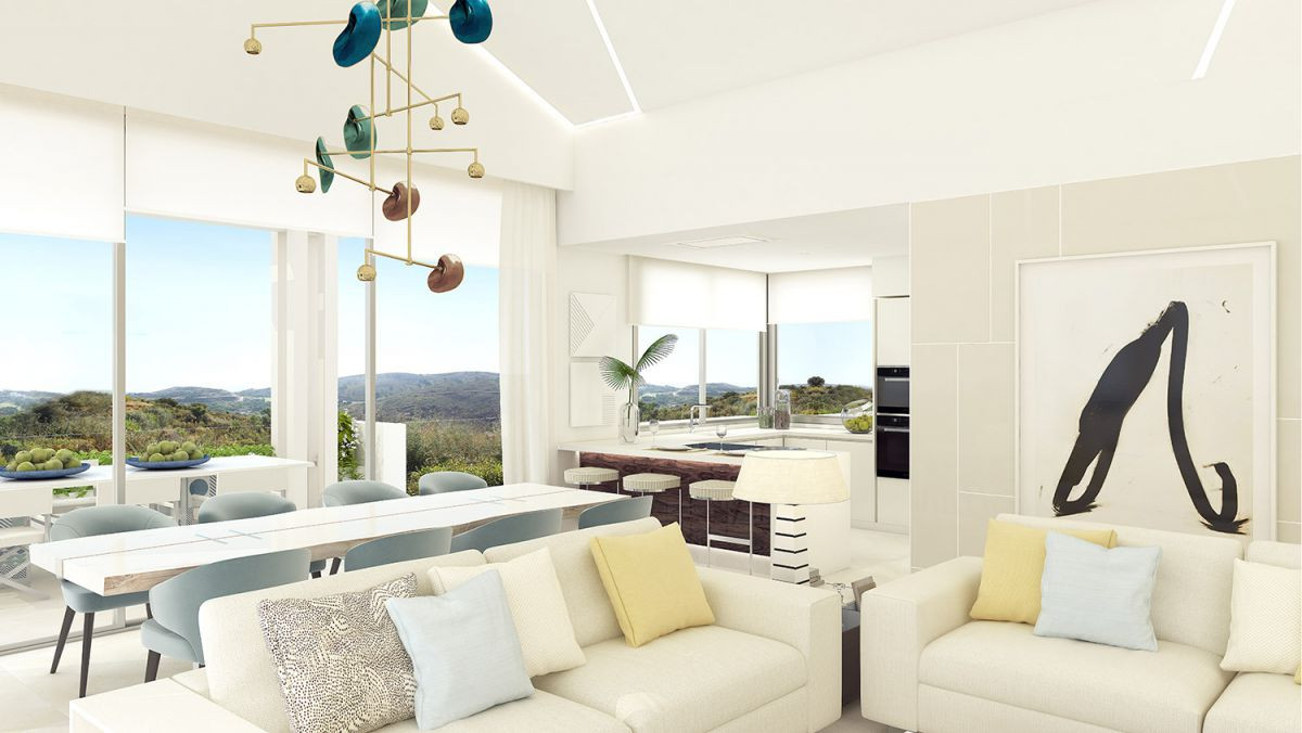 Appartamento a Benahavis, Malaga, Spagna 3 camere da letto, 167 mq. N° 53364
