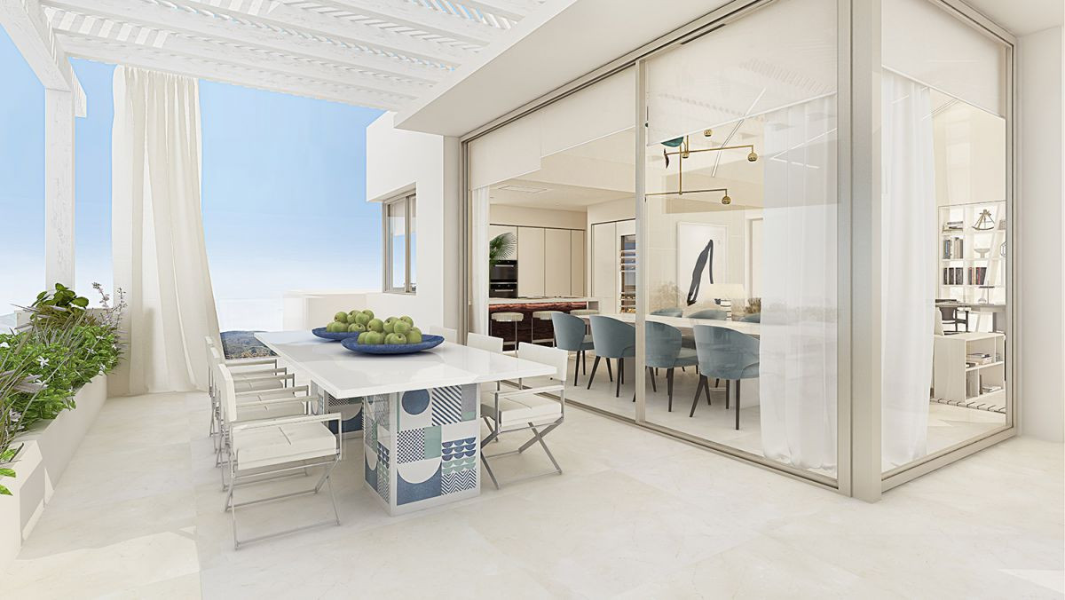 Appartamento a Benahavis, Malaga, Spagna 3 camere da letto, 167 mq. N° 53364