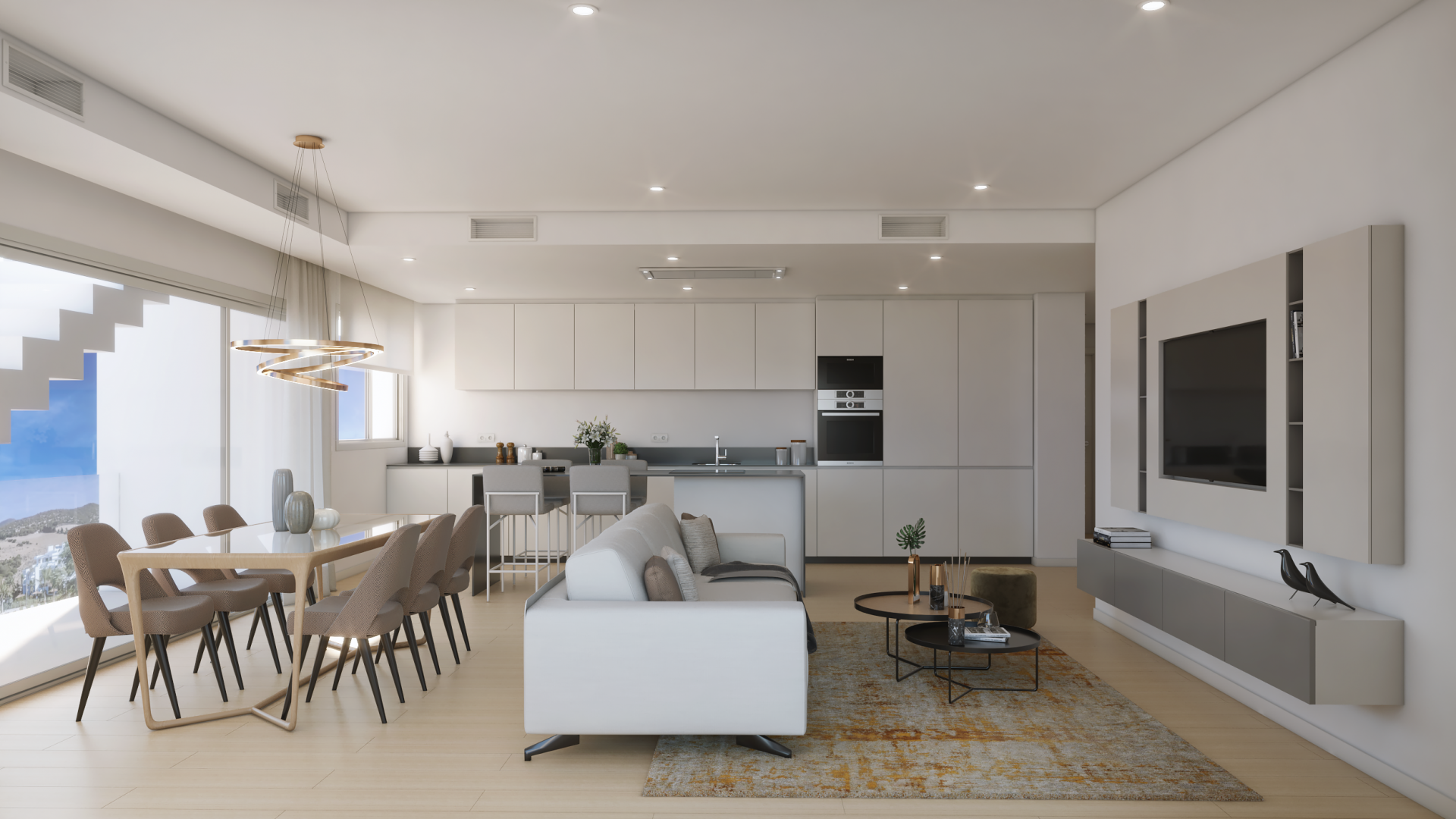Apartamento en Casares, Málaga, España 2 dormitorios, 347 m2 No. 53514