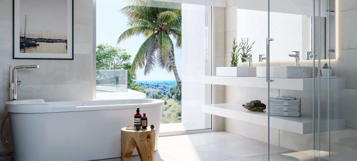 Dvīņu māja Rio Real, Malaga, Spānijā 4 istabas, 249 m2 Nr. 53462