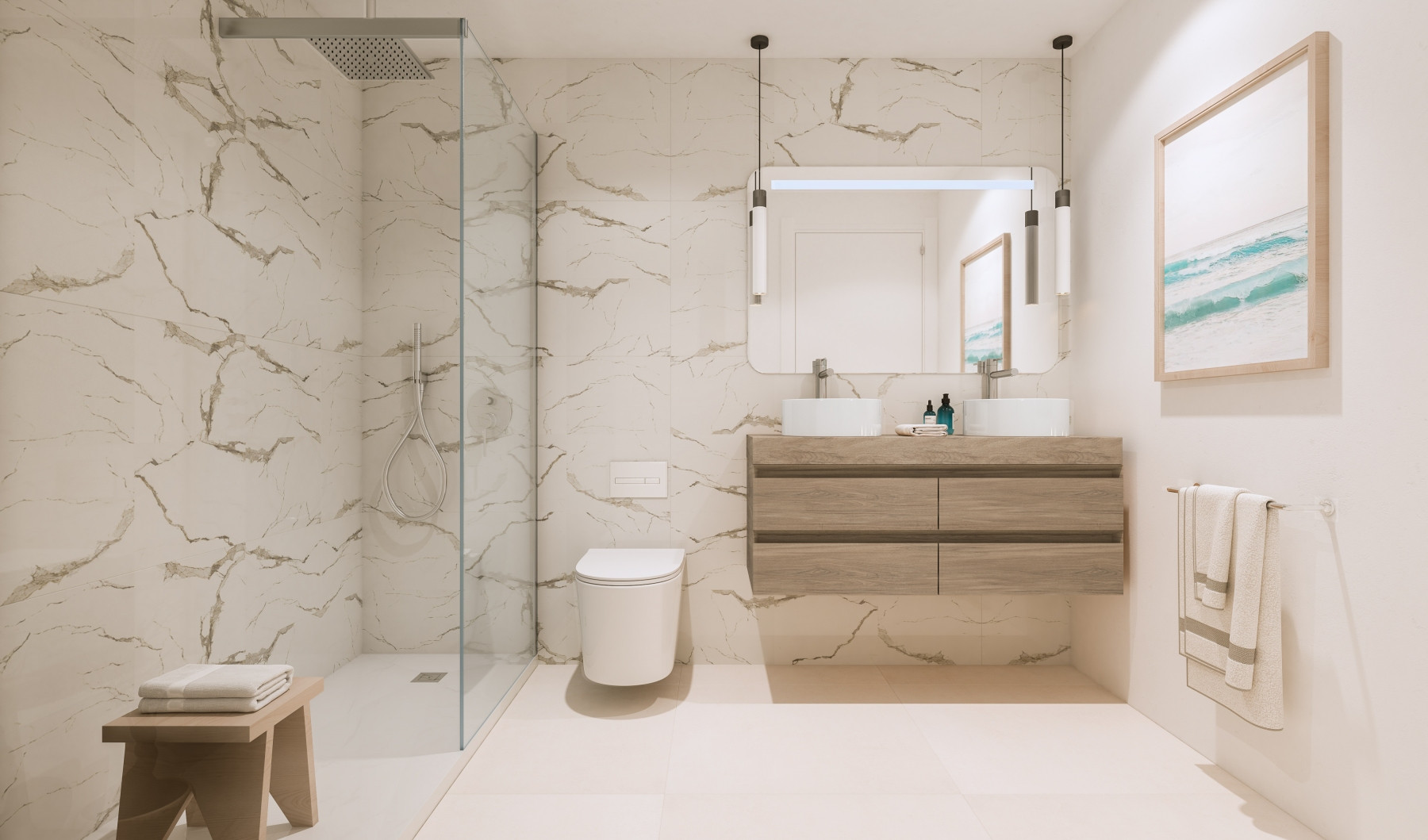 Penthauss Benalmadena, Malaga, Spānijā 3 istabas, 225 m2 Nr. 53539