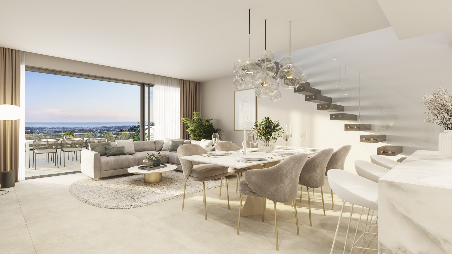 Apartamento en Benahavís, Málaga, España 3 dormitorios, 290 m2 No. 53487