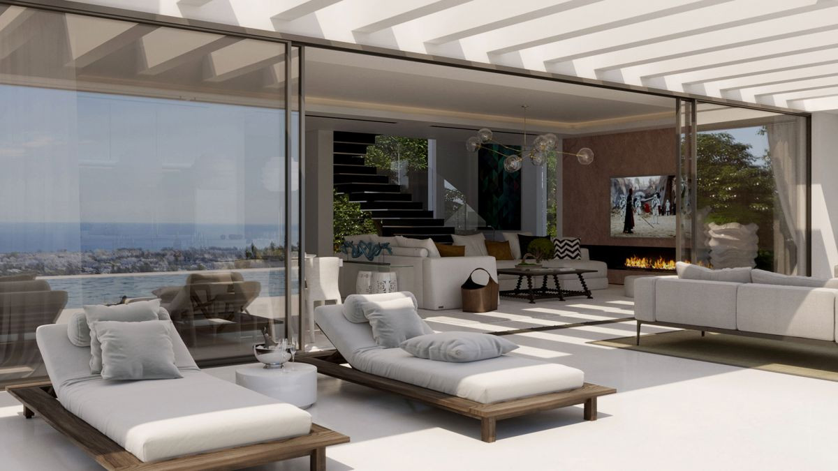 Villa en Mijas, Málaga, España 5 dormitorios, 570 m2 No. 53382