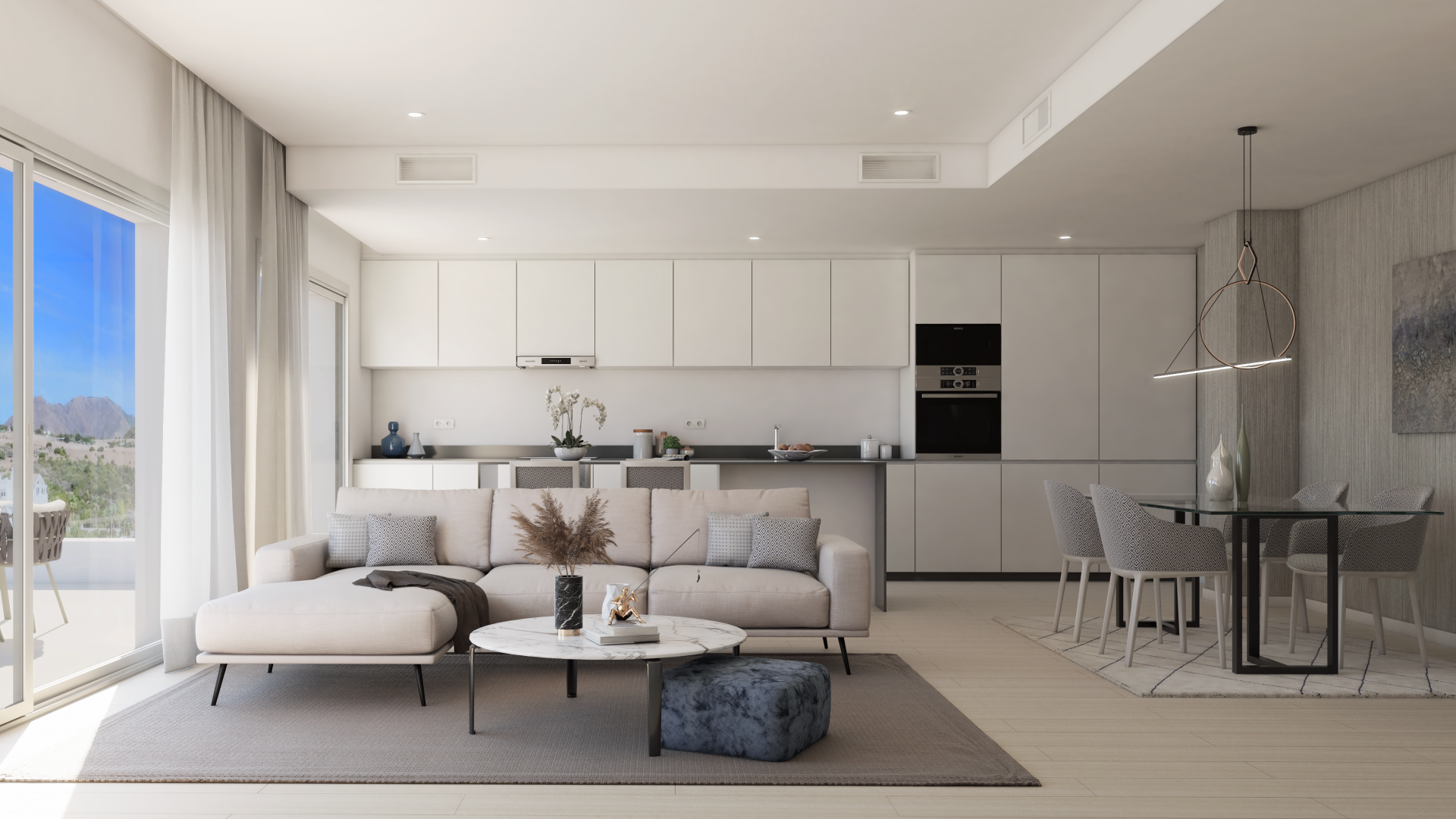 Apartamento en Casares, Málaga, España 2 dormitorios, 347 m2 No. 53514