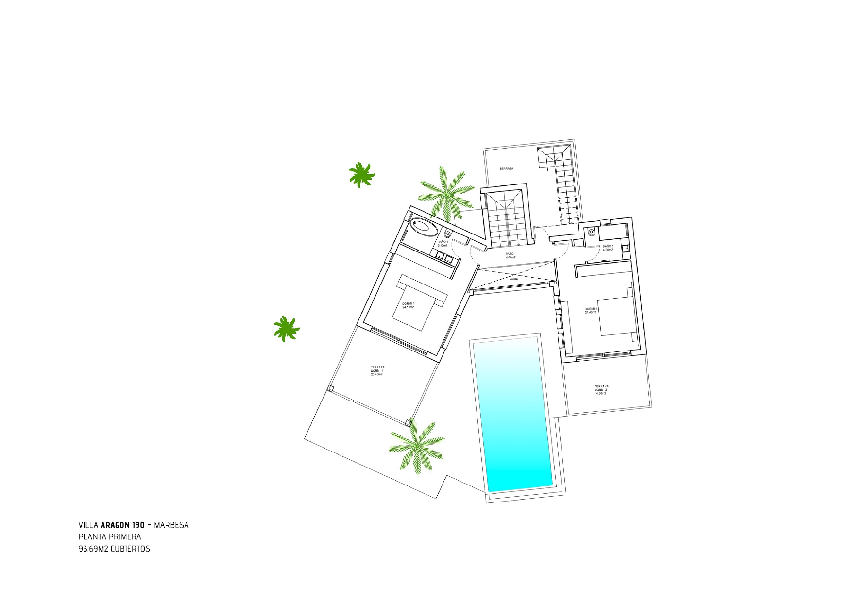 Villa in Marbesa, Malaga, Spain 5 bedrooms, 408 sq.m. No. 53548