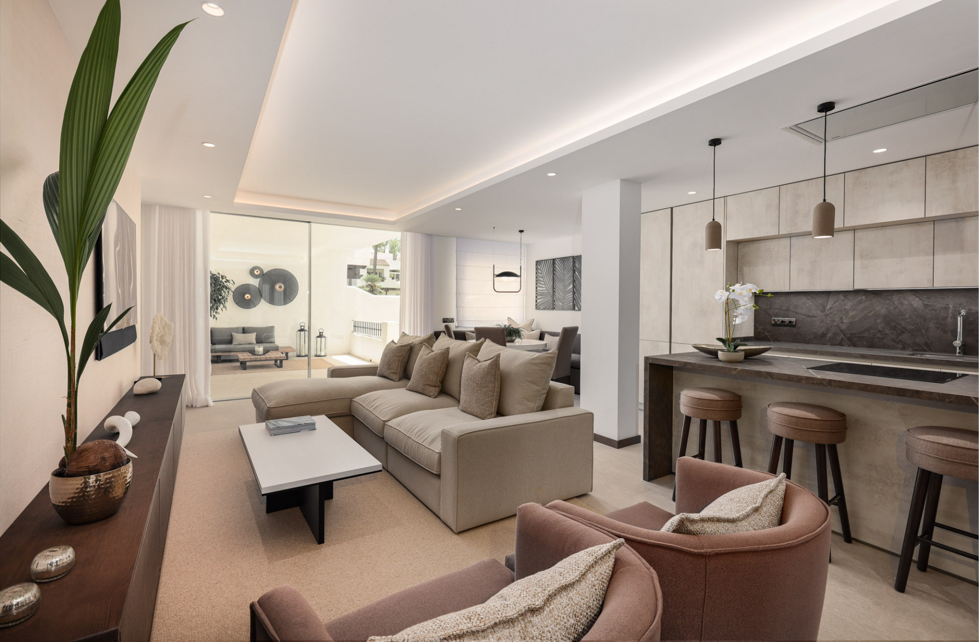 Appartamento a Marbella, Malaga, Spagna 4 camere da letto, 127 mq. N° 53574