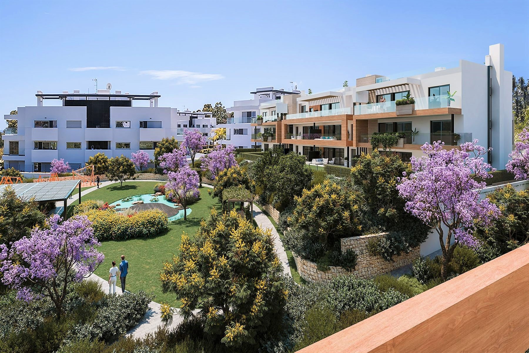 Kattohuoneisto Estepona, Malaga, Espanja 3 makuuhuonetta, 271 m2 No. 53581