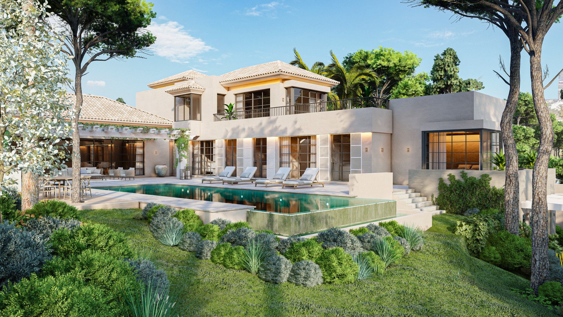 Villa à Marbella Golden Mile, Malaga, Espagne 6 chambres, 730 m2 No. 53571