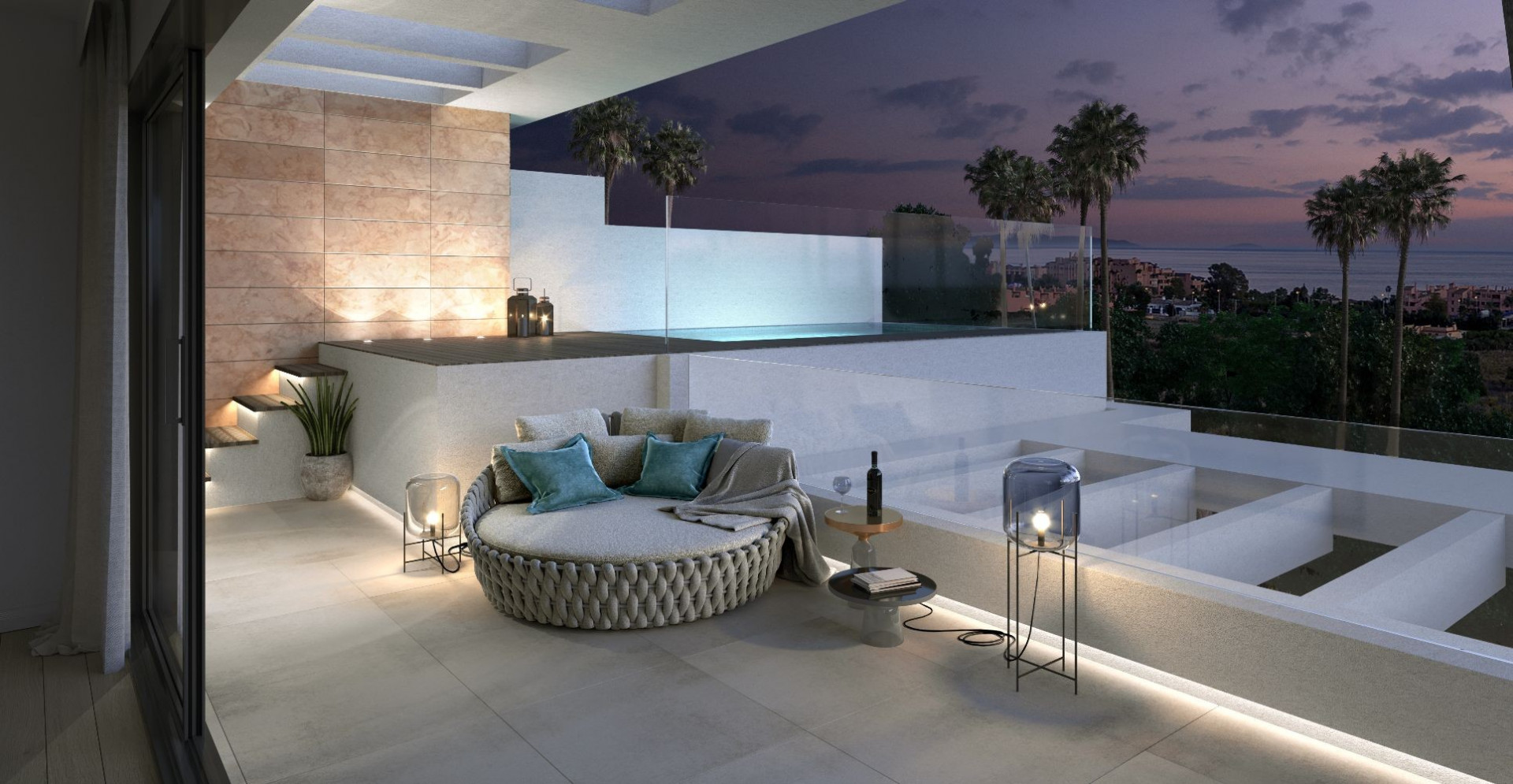Apartament w Estepona, Malaga, Hiszpania 3 sypialnie, 393 mkw. nr 53486
